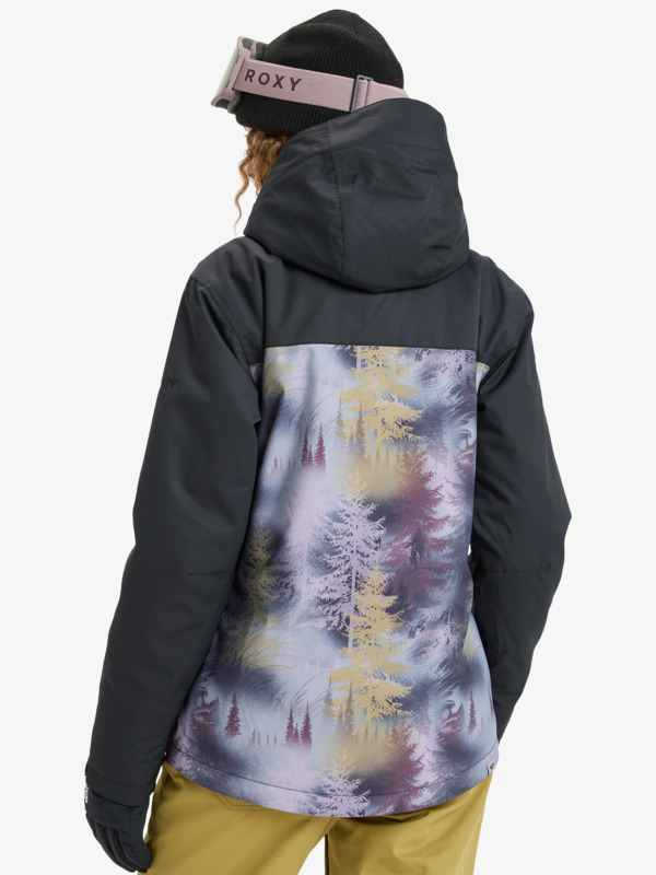 Roxy Jetty Block 10K Veste de snow technique Gris Femme