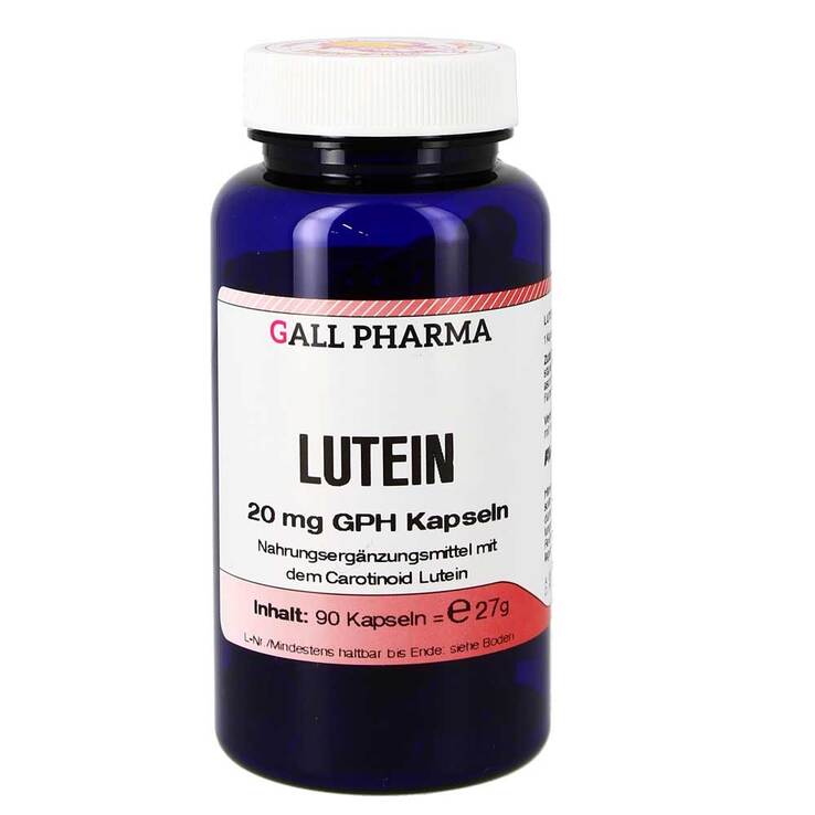 Lutein 20 mg Kapseln, 90 St