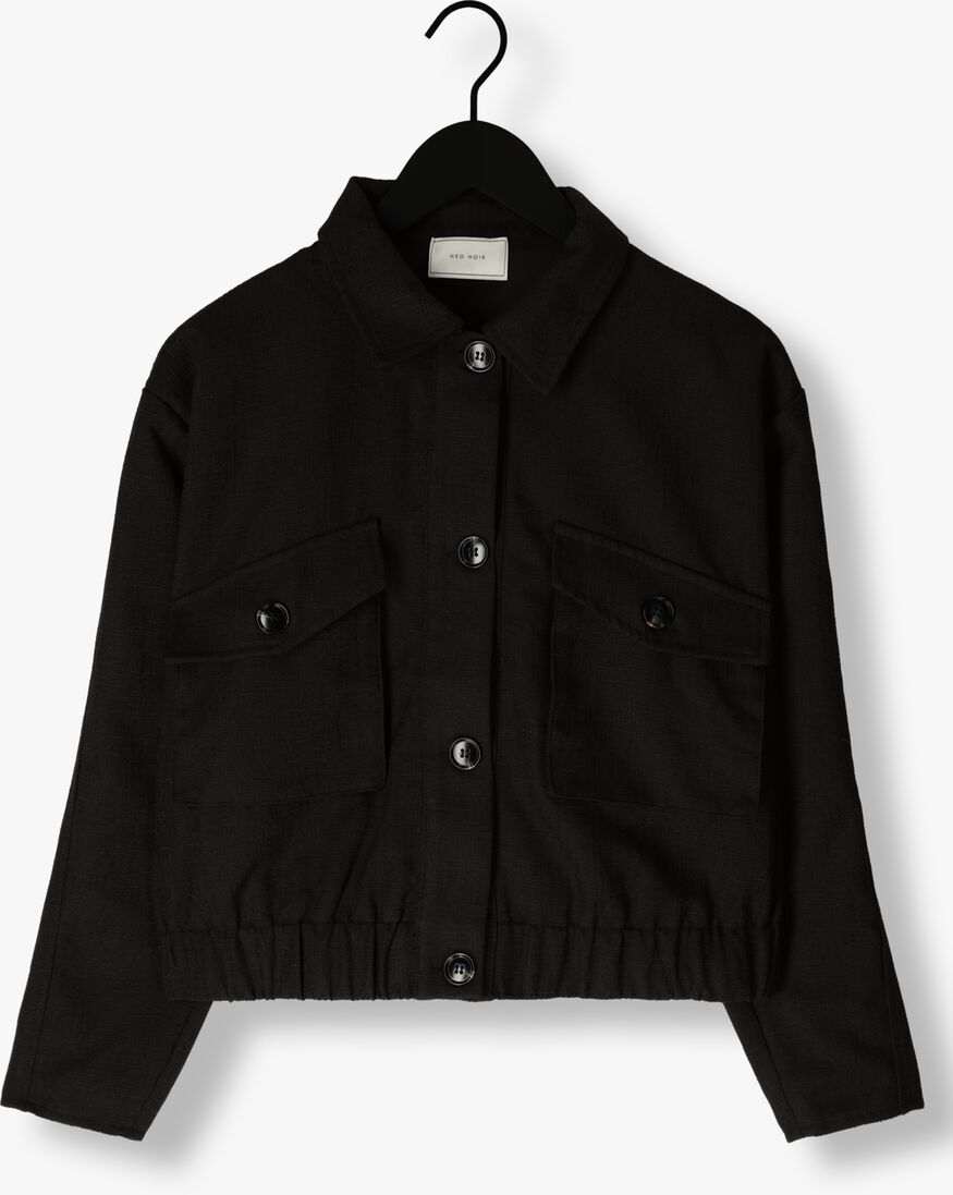 NEO NOIR zwarte neo noir jack tink structure jacket