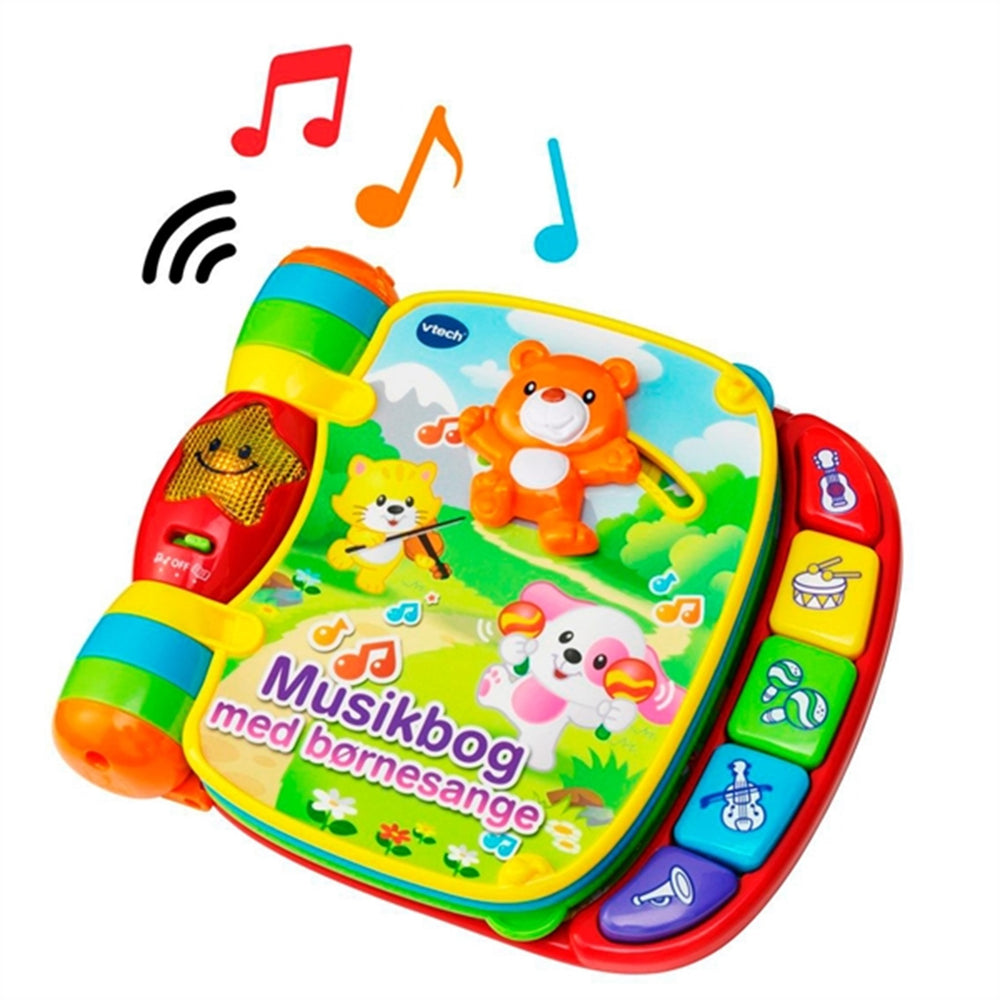 Køb Vtech Baby Musikbog med Børnesange
