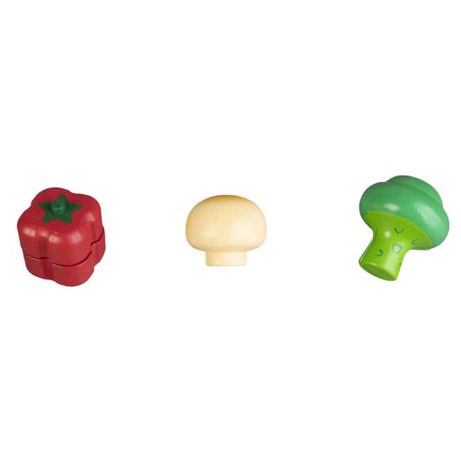 Besttoy - Holzkörbchen - Gemüse Set 3