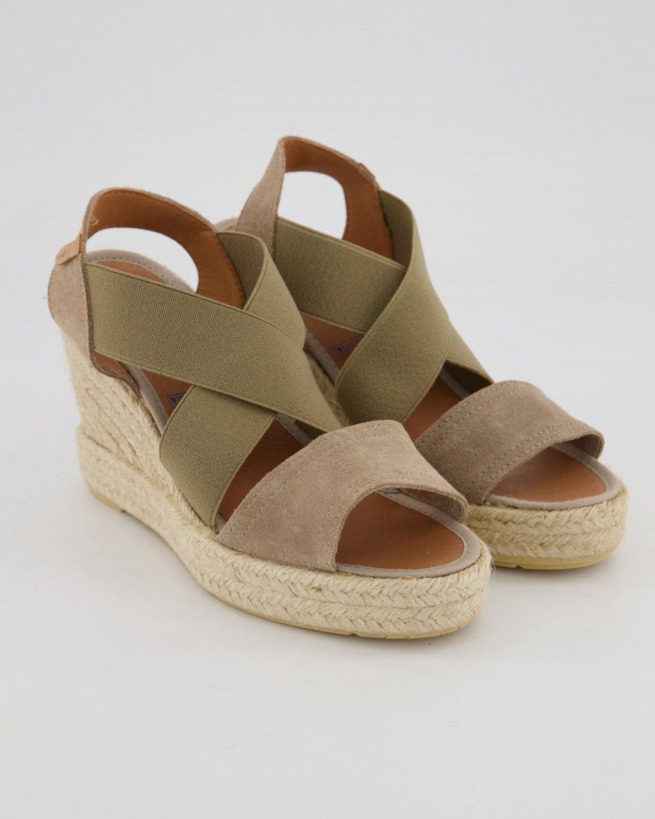 Verbenas Silvia Sardegan Sandalen in Beige