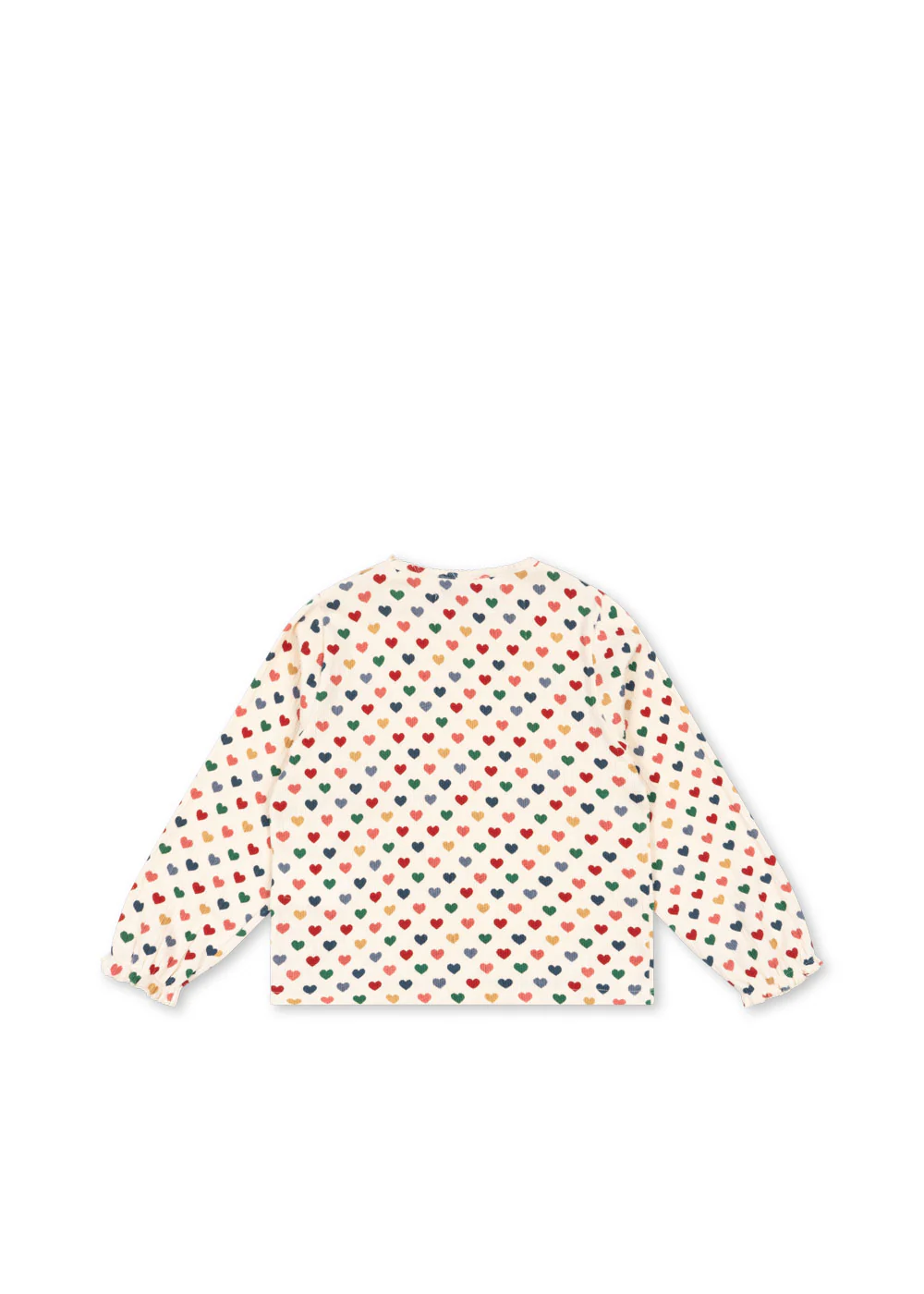Chleo bluse - coeur coloré - 12M