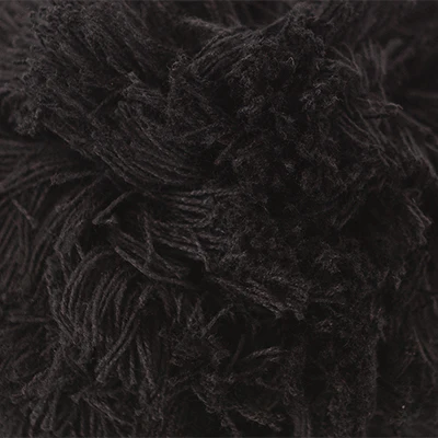 Pompon Black black