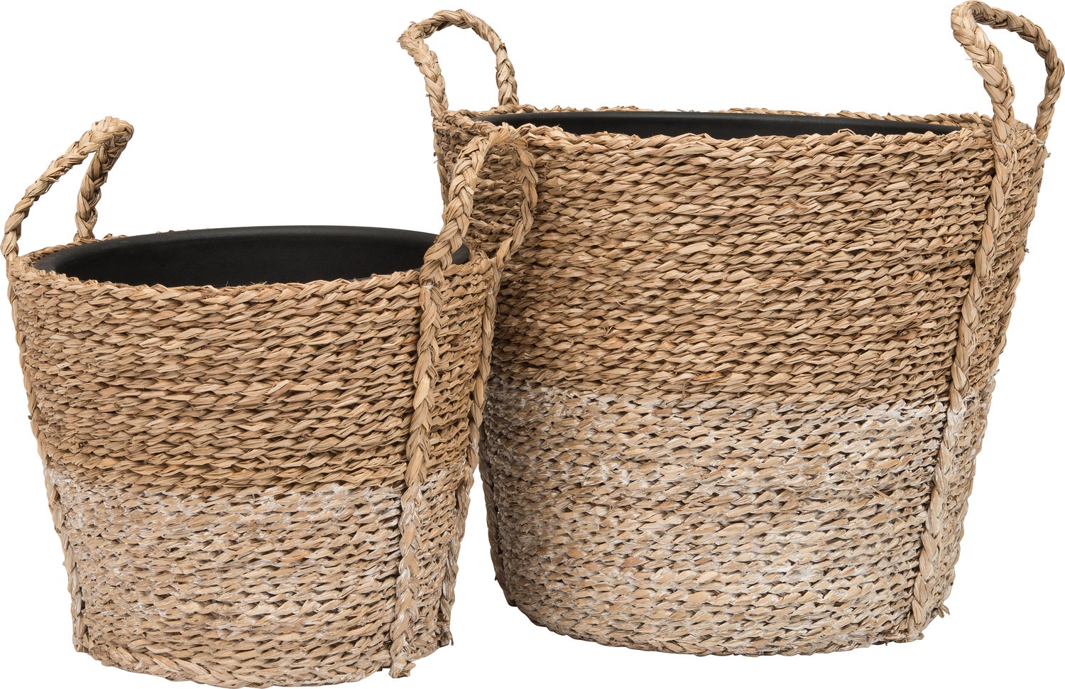 Intratuin plantenmand Micha naturel / wit D 39 H 33 cm