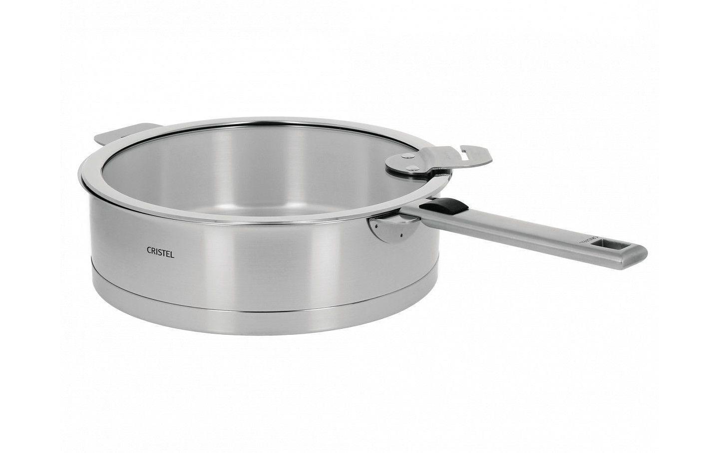 Sautoir Strate 26 cm<br>Edelstahl-Schmorrpfanne