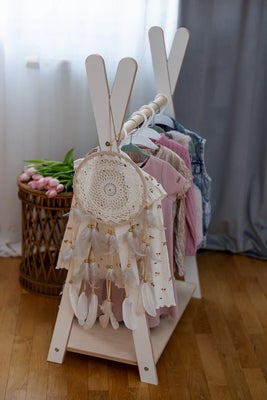 Meowbaby Tipi Knaggrekke S, Hvit