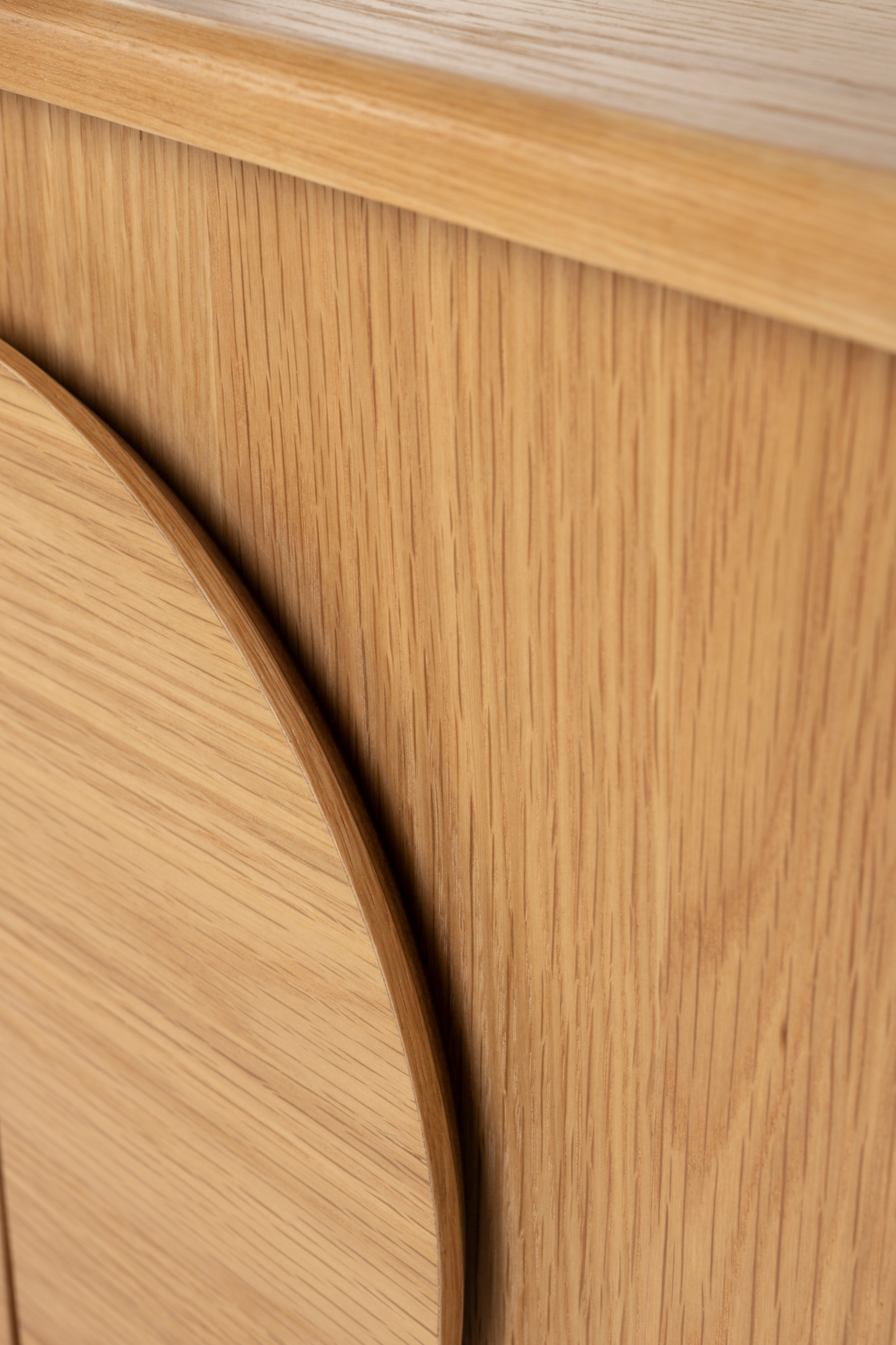 SIDEBOARD GROOVE 2 DOORS NATUREL OAK