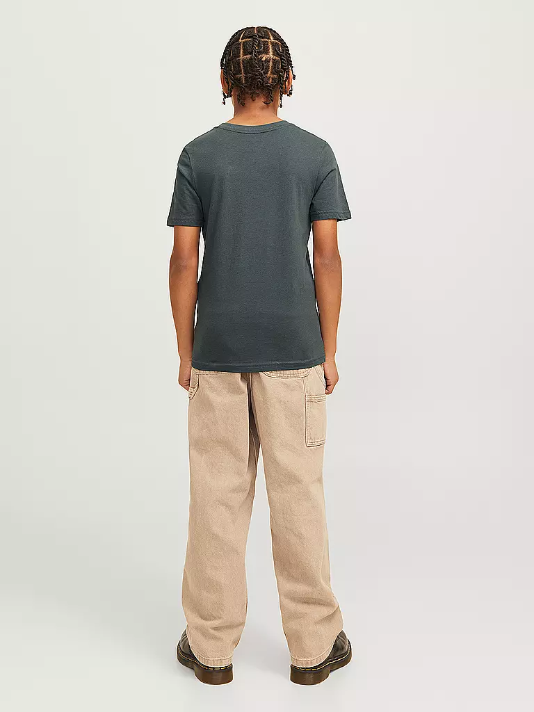 JACK & JONES Jungen T-Shirt JCOAERO grau