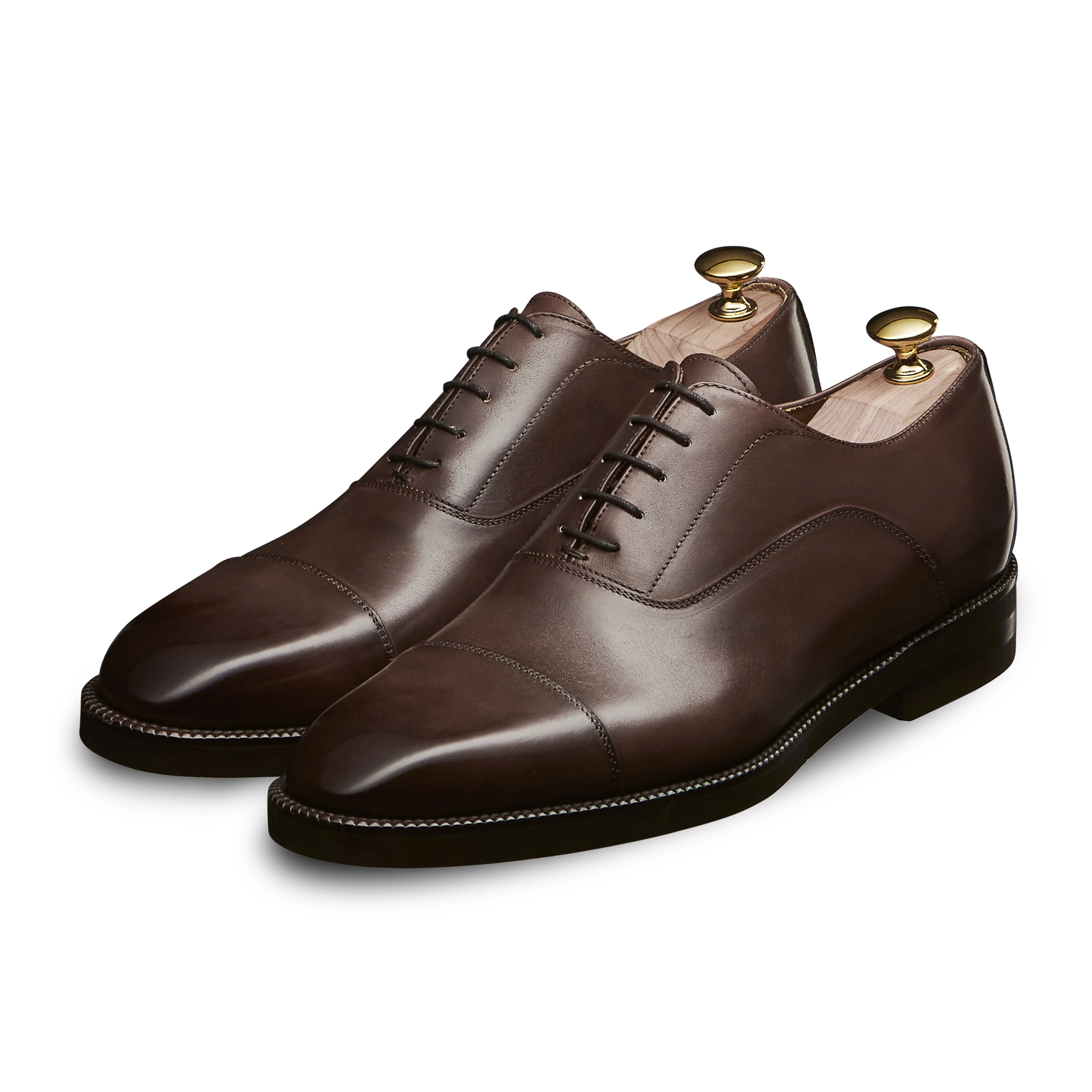 Richelieu marron semelle gomme Berga 304