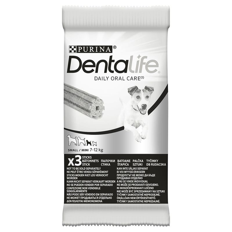 PURINA Dentalife Bâtonnets à mâcher pour chien de petite taille (7-12 kg)