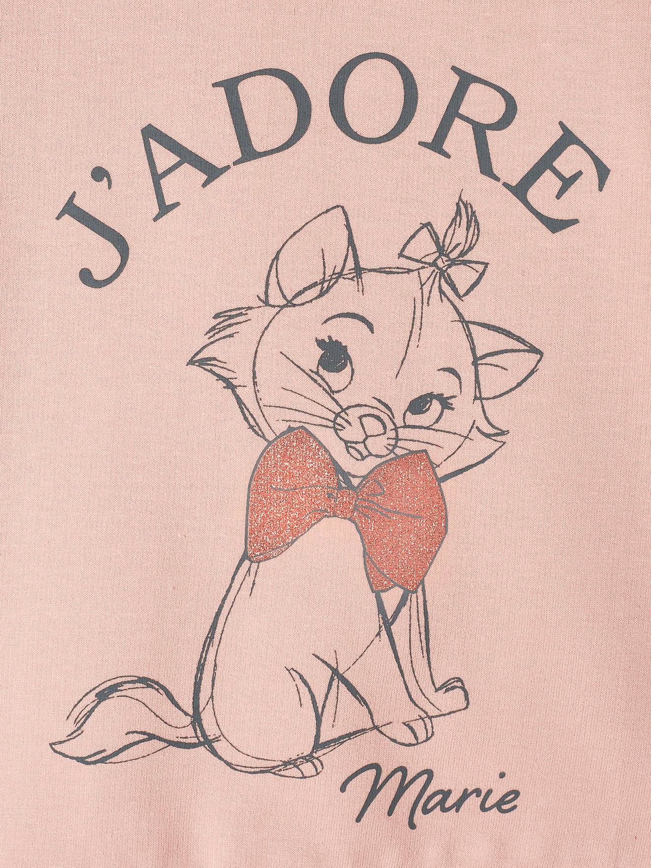 Moletom DS® Marie do filme Os Aristogatos, rosa antigo