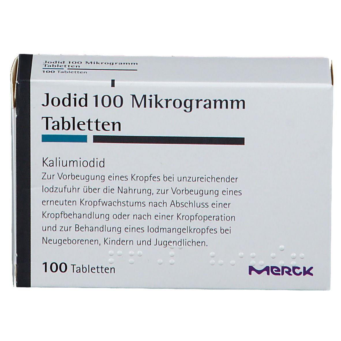 Jodid 100 µg