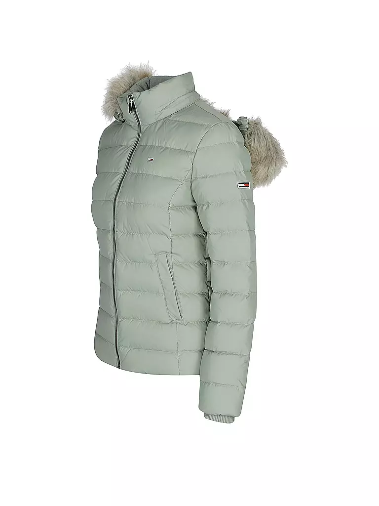 TOMMY JEANS Daunenjacke Martina grün