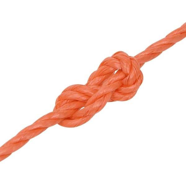 vidaXL Arbeidstau oransje 6 mm 50 m polypropylen
