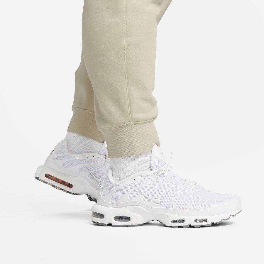 Nike Bas de Survêtement NSW Club Fleece - Beige/Blanc