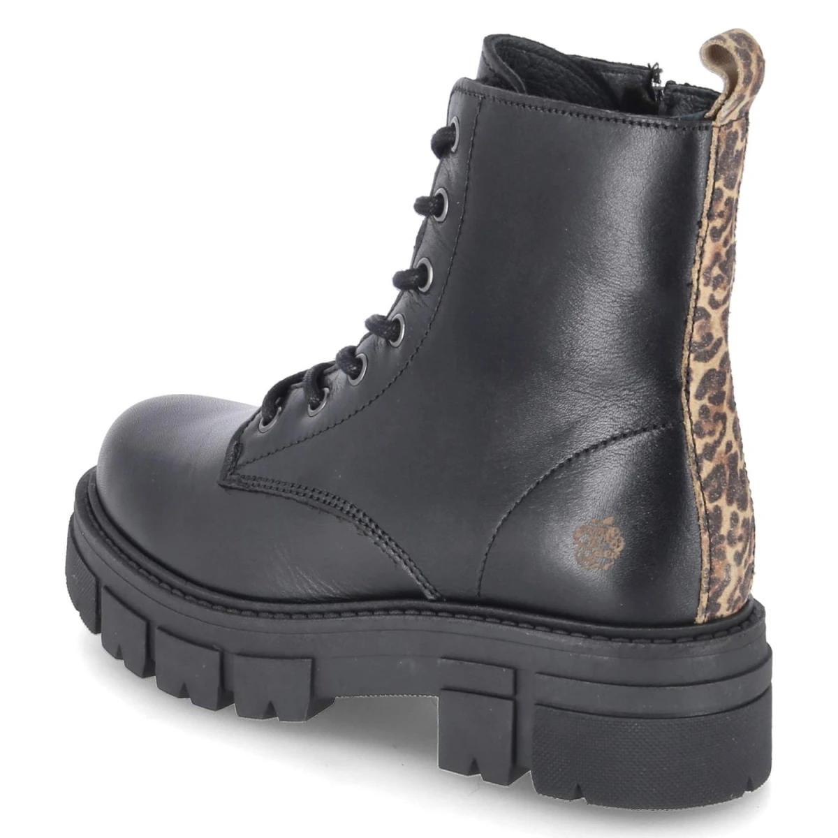 Apple of EdenSchnürboots CASTLE 1.1 - BLACK/LEO CIGAR