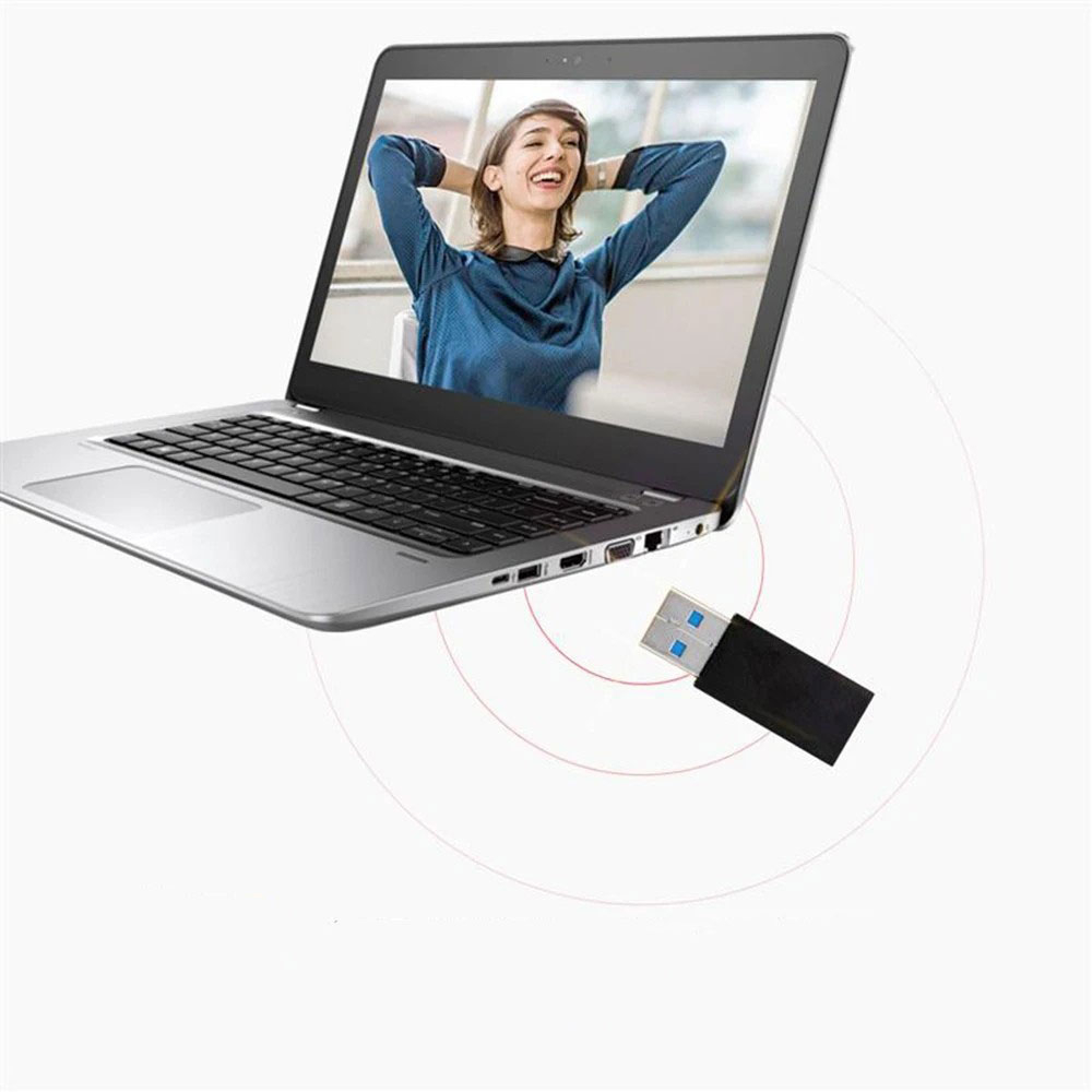 USB A auf USB A Ladeadapter Daten-Blocker für Handy / MacBook Pro / Laptop - Silber