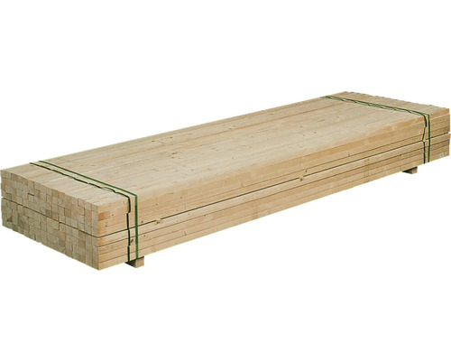 Konsta vierkant hout vurenhout 60x80x2000 mm