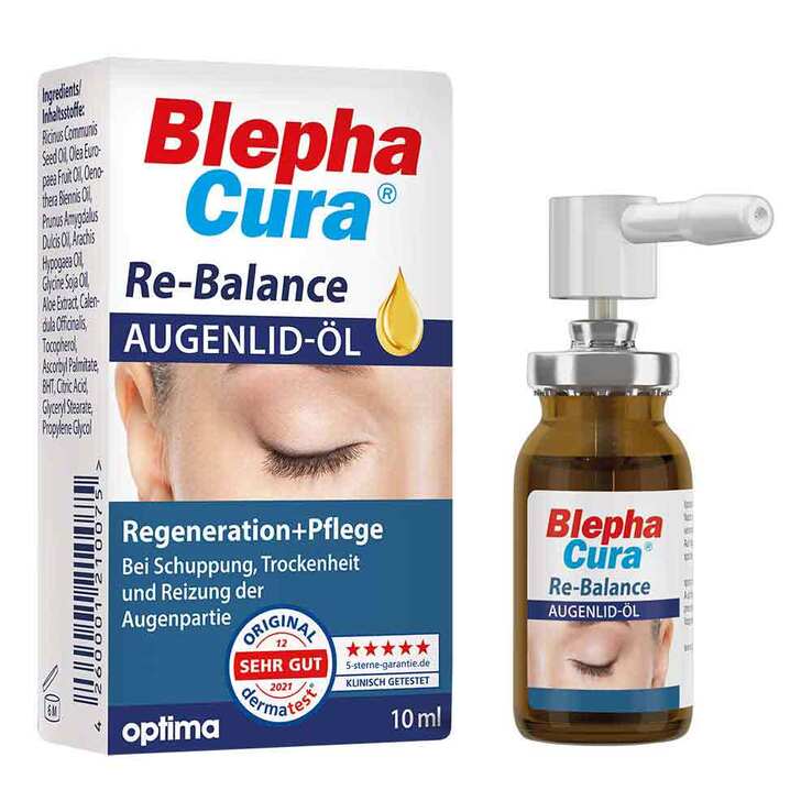 BlephaCura® Re-Balance Augenlid-Öl Spray, 10 ml