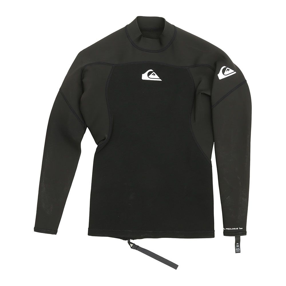 Quiksilver PROLOGUE - Top néoprène 1 mm Homme black
