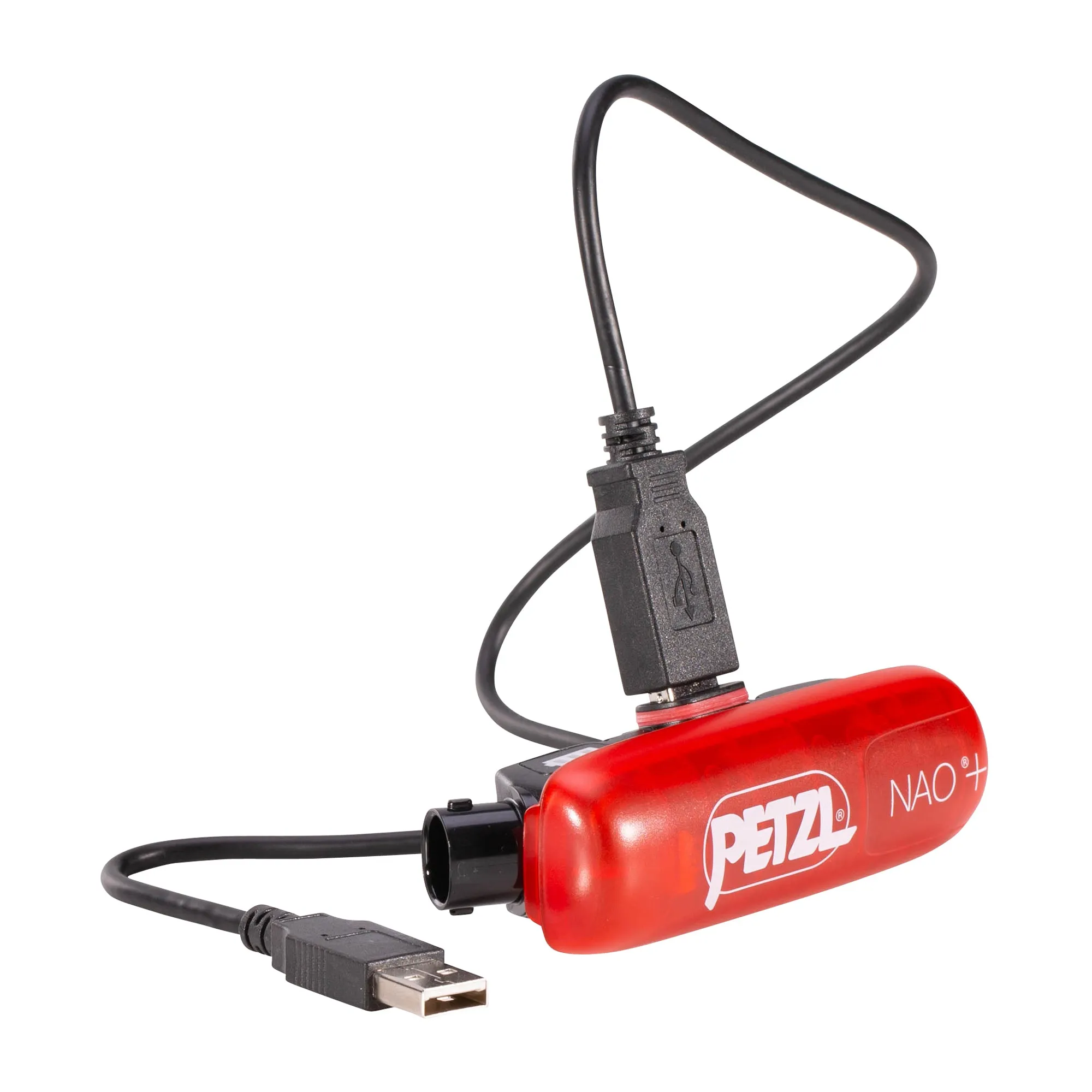 Petzl -  Petzl Stirnlampe NAO+ schwarz rot