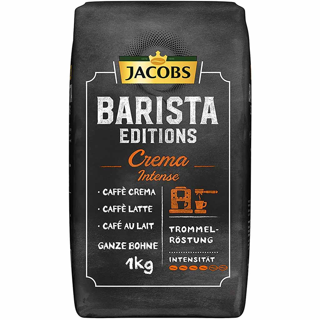 Jacobs Barista Editions Crema Intense ganze Bohnen 1000g MHD:11.5.26
