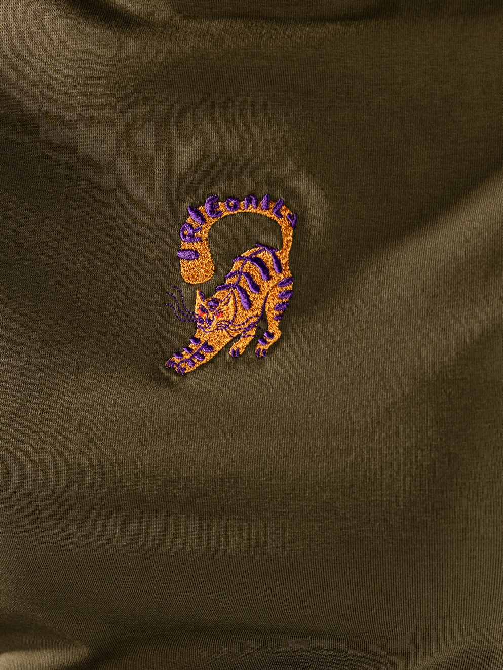 Iriedaily Catty Emb T-Shirt warm olive