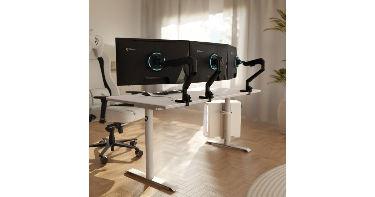 ArozziAlzare Neo - Gas Spring Monitor Arm - Black monitorarm  (Zwart)