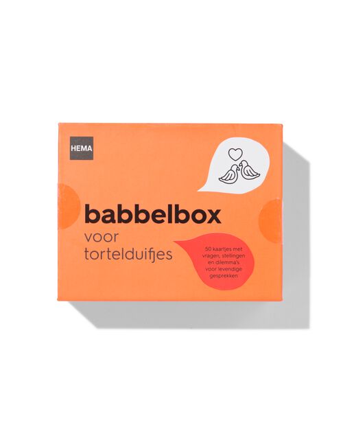 boîte à paroles pour tourtereaux