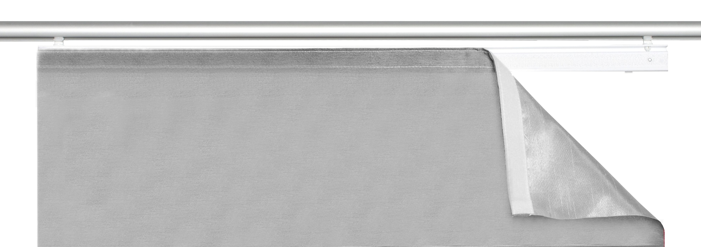 HOME WOHNIDEEN Schiebegardine »ROMA« Klettband 5 Stk. tlg. HxB: 245x60, inkl. Befestigungszubehör