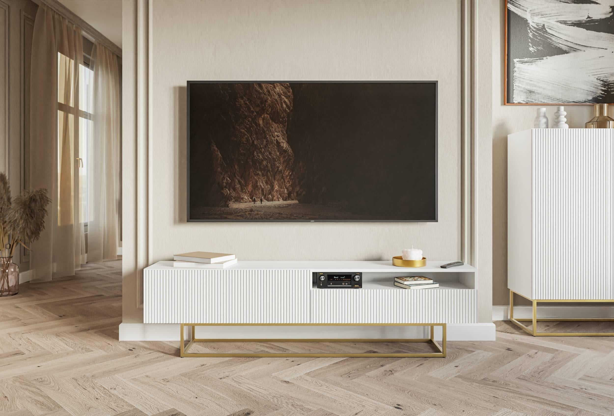 NADUVI Collection TV-meubel Vesper open vak