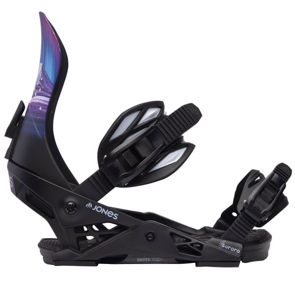 Fixation snowboard JONES AURORA BLACK/ART
