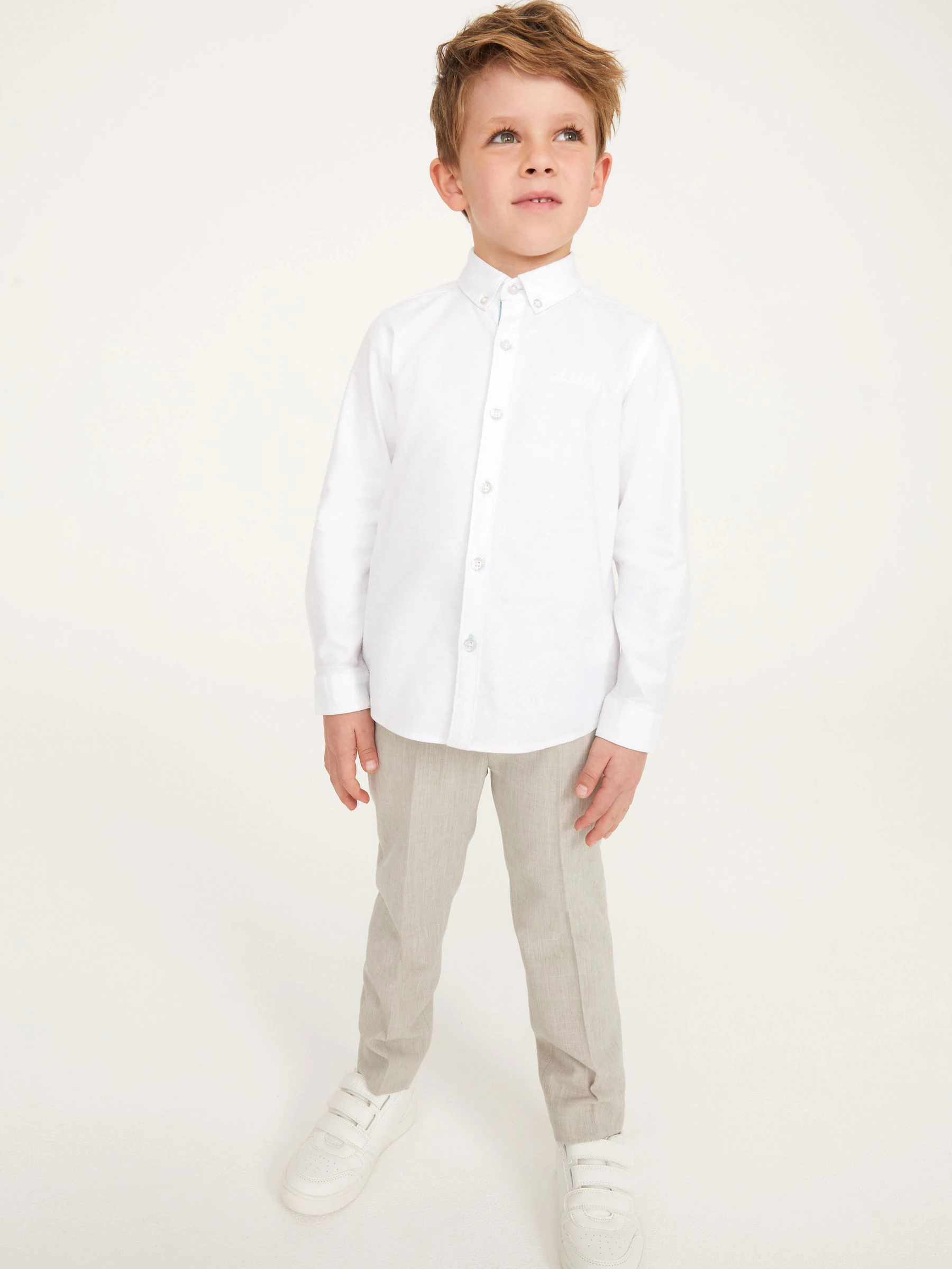 Wit - Baker by Ted Baker Oxford overhemd
