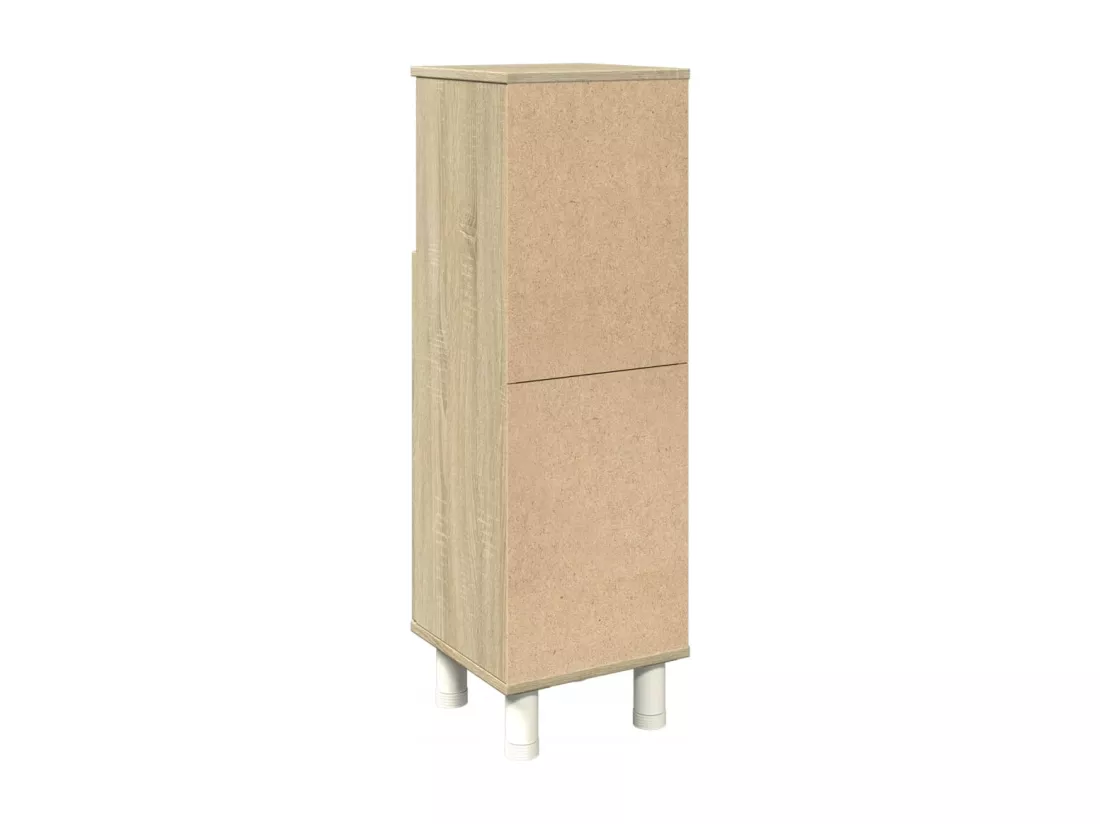 Armoire de salle de bain chêne sonoma 30,5x30x95 cm