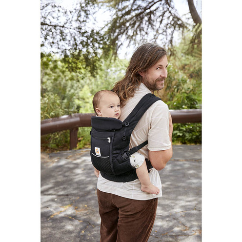 Porte bébé Adapt SoftFlex Mesh Noir Onyx - ERGOBABY