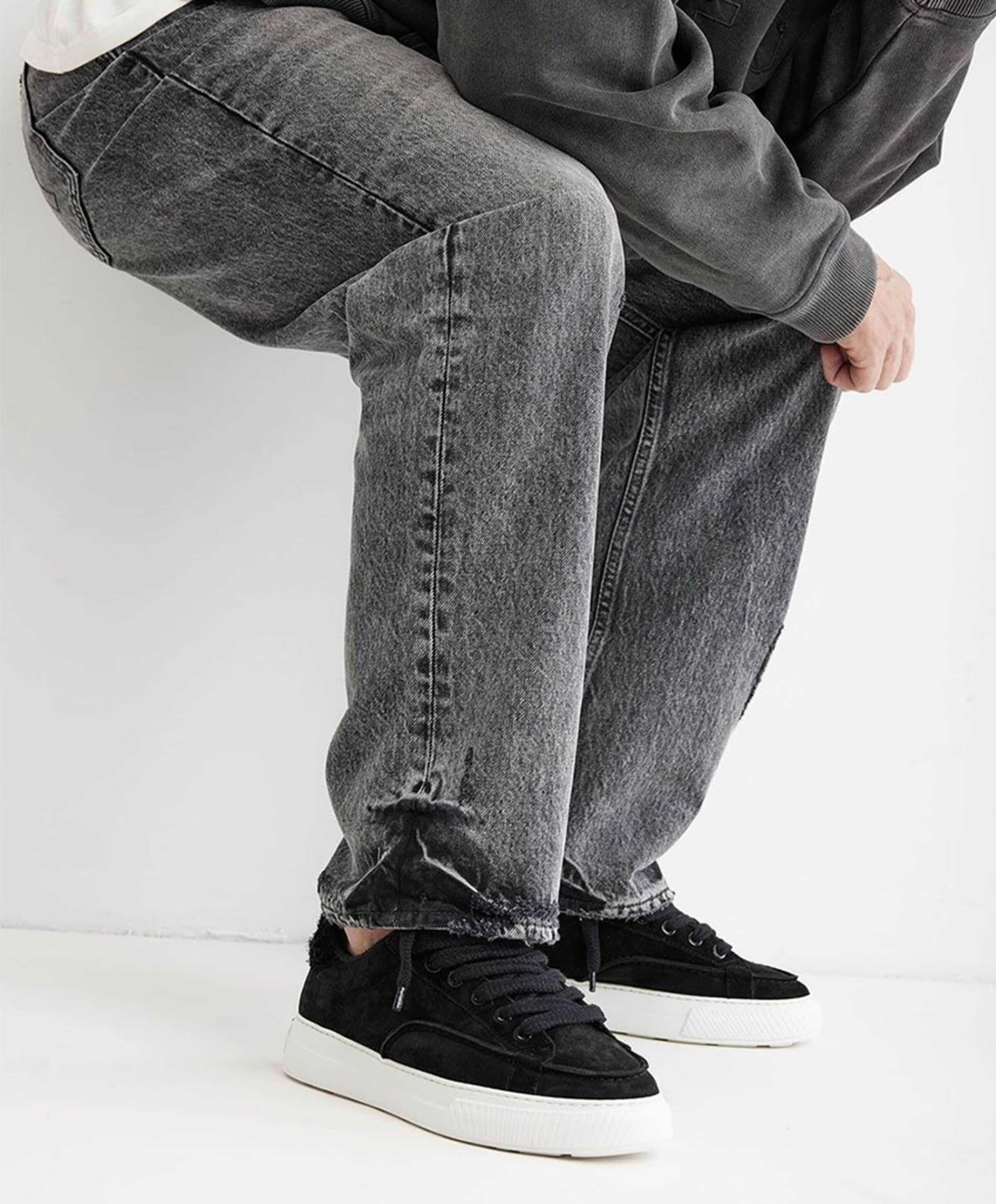 Nubikk Caldera Tora (M) heren sneakers zwart