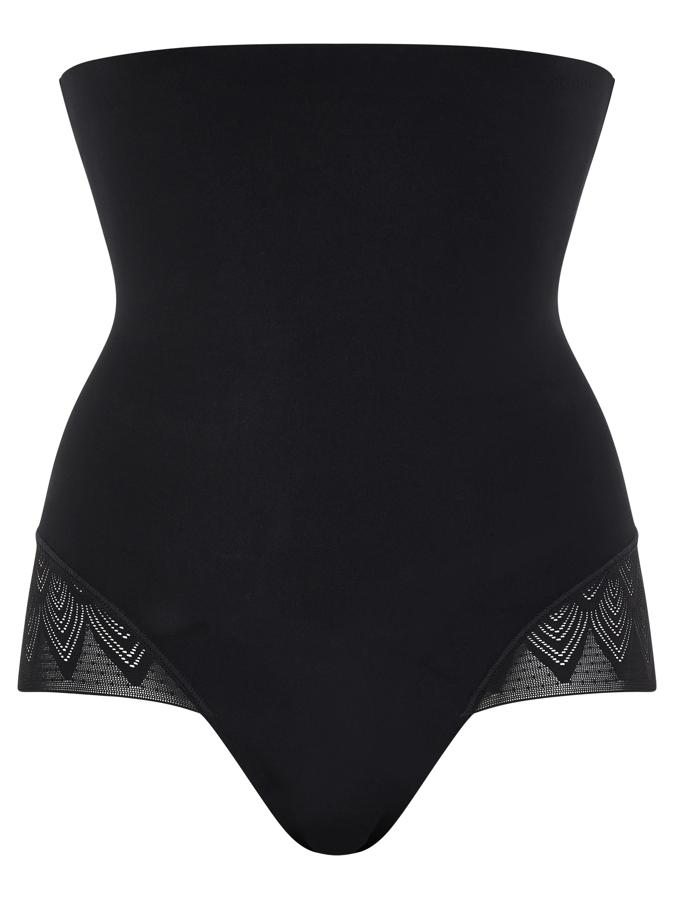 SEXY SHAPE - Culotte taille très haute en dentelle | Noir