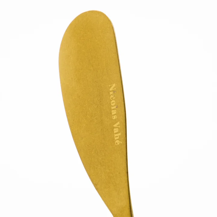 Nicolas Vahé - Daily Buttermesser, Edelstahl gebürstet (4er-Set)