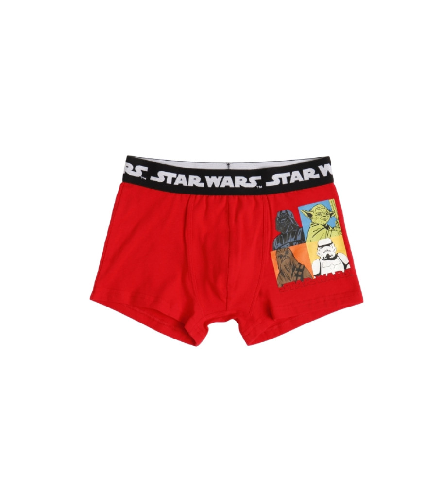 Aznar Innova Boxer Quadrinhos Coloridos Vermelho