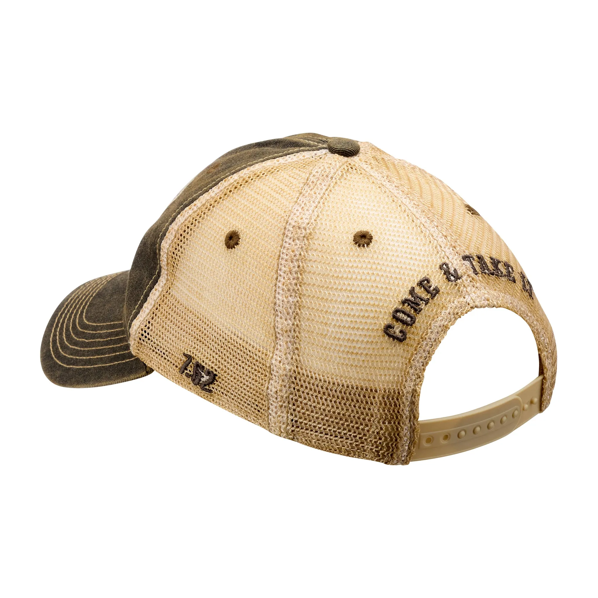 7.62 Design -  7.62 Design Cap Tactical US Flag Vintage Trucker Hat schwarz
