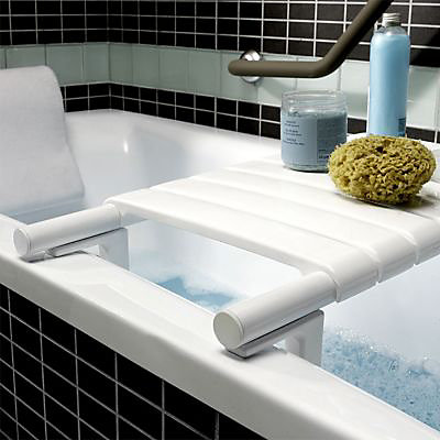 Planche de bain en aluminium blanche Godonnier extensible de 484 à 640 mm