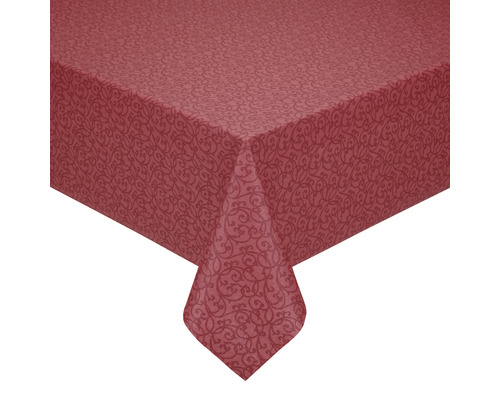 Barok rood tafelkleed, 80 x 80 cm