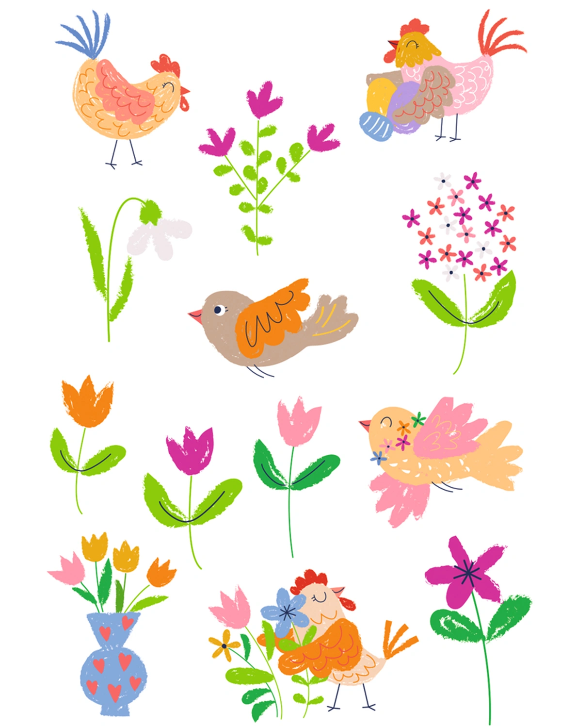 Deko-Tattoos OSTERN