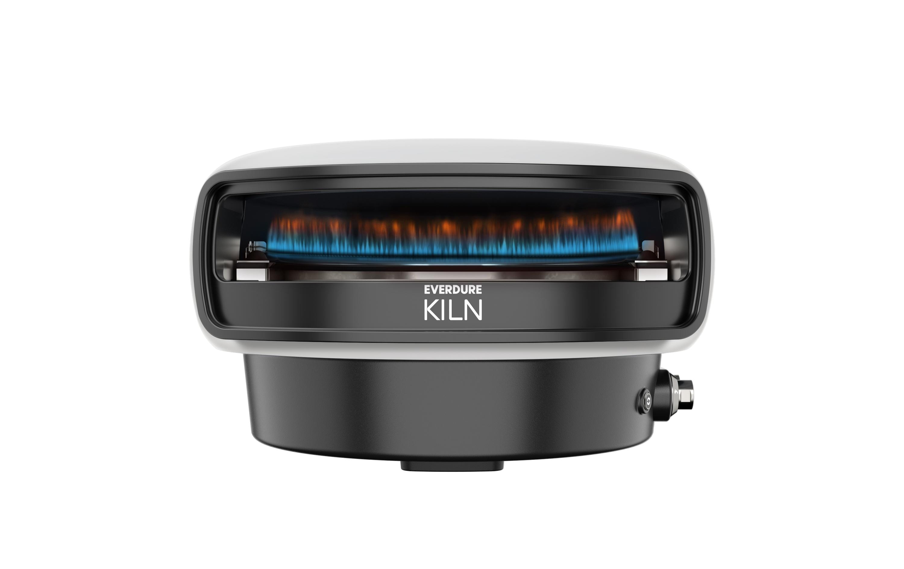 KILN Pizzaofen 2 Brenner rotierend, stone<br>Pizzaofen