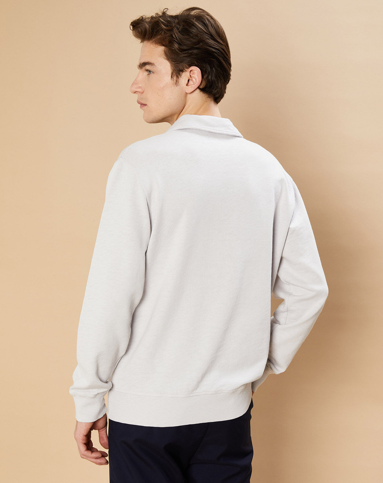 Hartford Polo Light zip craie