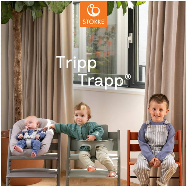 STOKKESTOKKE   Tripp Trapp Bundle Newborn Baby Set natur/grey