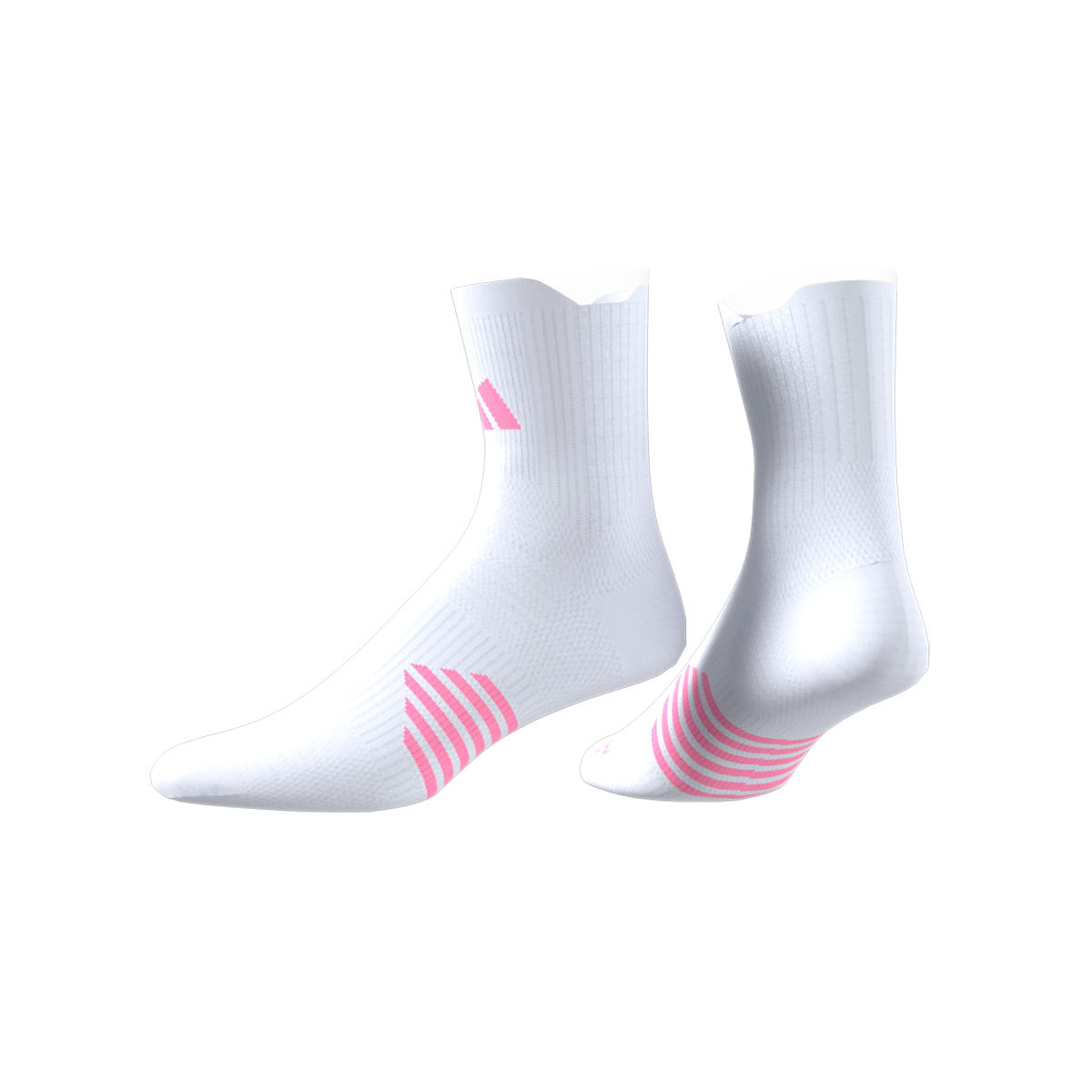 adidas RUNxSPRNV Hardloopsokken Wit/Roze
