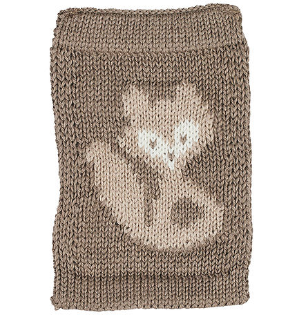 Smallstuff Stickat Flagge - Fuchs - Natur