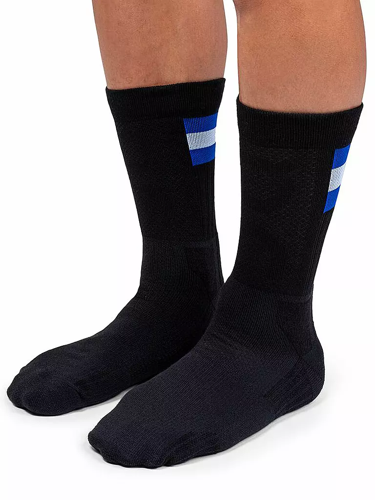ON Herren Socken black / indigo schwarz